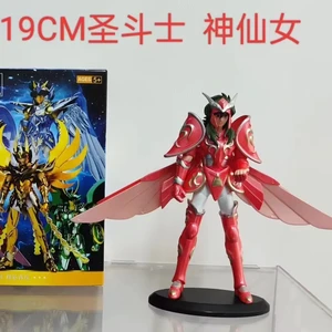 Anime Saint Seiya Deus Pano Figur, Phoenix Ikki Hyoga, Shiryu -Spielzeugfuß, PVC -Box, Sammelfigur, Dekoration 10 Hauptverkäufe Vinyl Phoenix - №7