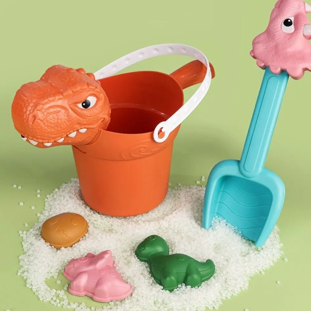 1 Set Beach Water Play Portable Beach Sand Play Toys ABS Cartoon Beach Bucket Toys Lightweight Funny Beach Play Toys Summer