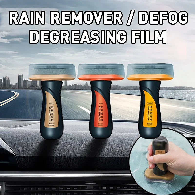 Car Oil Film Remover Windshields Antifouling Automobile Window Glass Rainproof Anti-fogging Agent Coating Defog Paint Cleaner