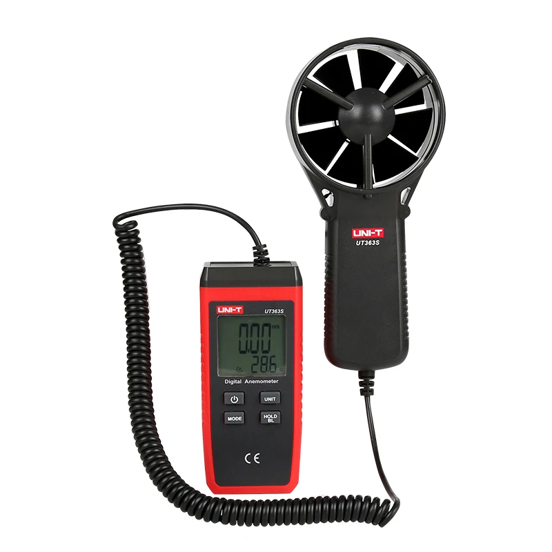 UNI-T Mini Wind Speed Temperature Tester Wind Level 1~12 LCD Display Air Flow Speed MAX/AVG Measuremen Anemometer UT363S - Image 6