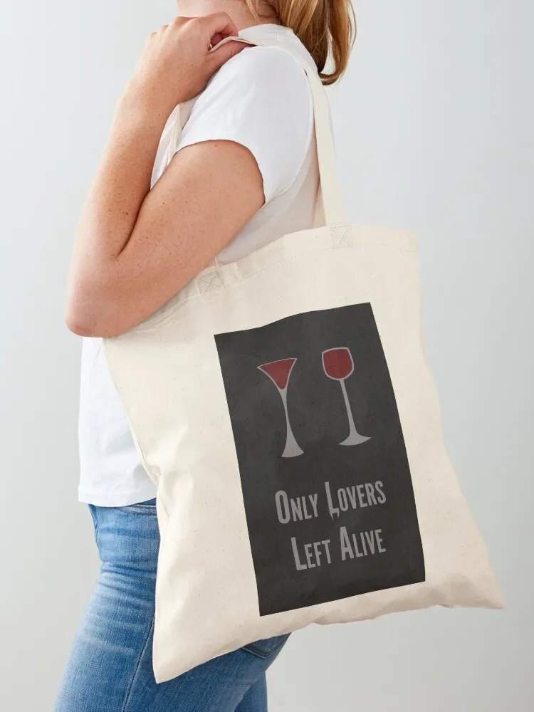 Only Lovers Left Alive Minimalist Poster Tote Bag shopping bag shopping bag logo women Eco