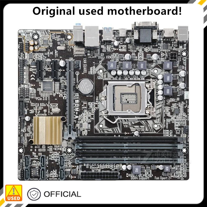 

For B150M-A Original Used Desktop Intel B150 64G DDR4 Motherboard LGA 1151 i7/i5/i3 USB3.0 SATA3