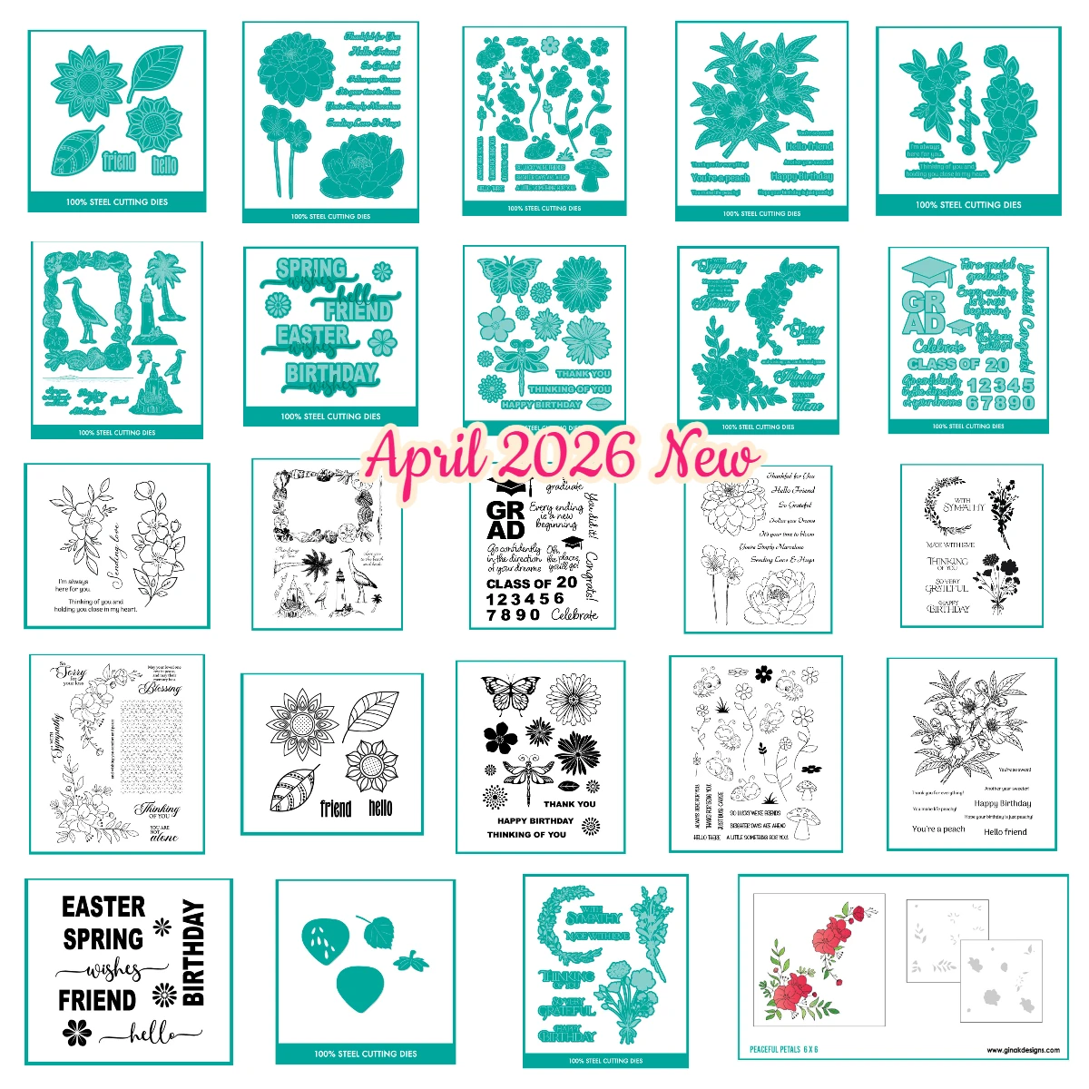 

Basket of All Seasons- Summer Metal Cutting Dies Stamps Scrapbooking Diary Decoration Template DIY Handmade Card April 2026 New