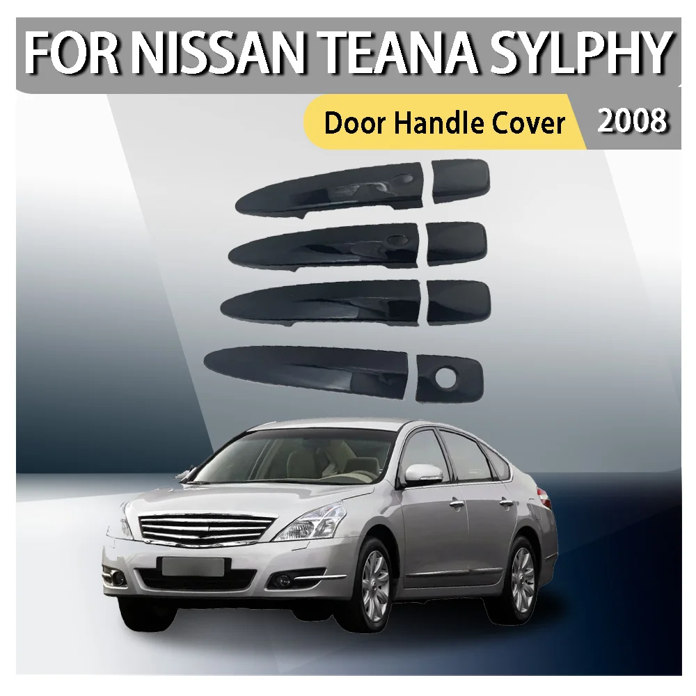 

Door Handle Cover For Nissan Teana Sylphy 2008 Car Decoration Upgrade Modification Accessories Styling ABS Plastic Trim Paste