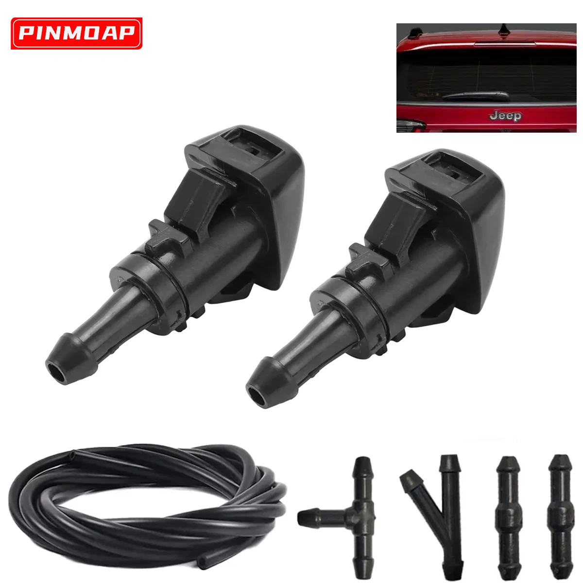 Plastic Rear Windshield Washer Jet Nozzle 86636FG051 5303833AA For Chrysler Dodge Avenger Journey Caliber Jeep Compass Grand