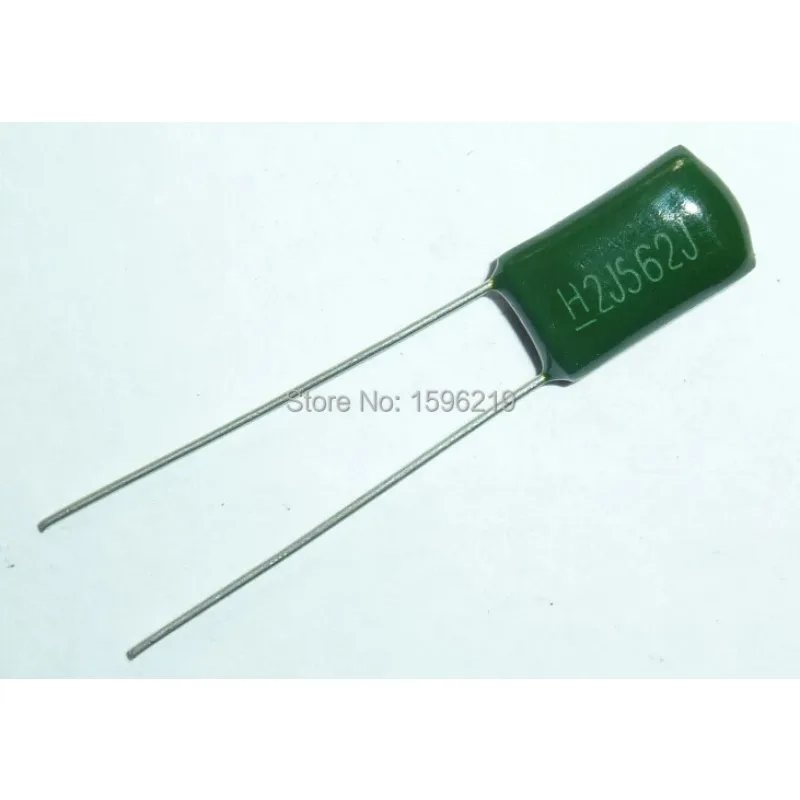 500pcs Mylar Film Capacitor 630V 2J562J 5600pF 5.6nF 2J562 5% Polyester Film capacitor