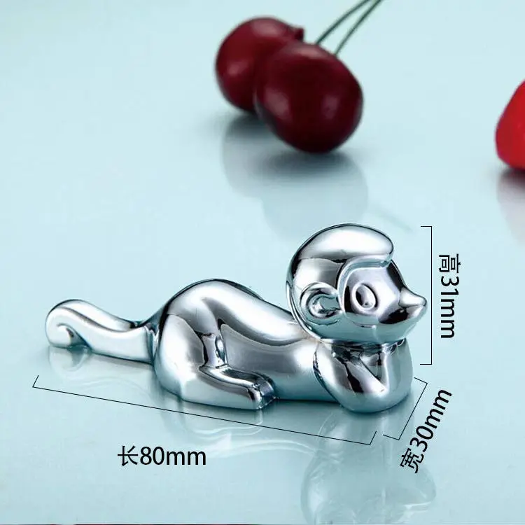 Metalen Eetstokjes Houder Rest Keukenbar Tafeldecoratie Accessoires Zinklegering Chinese Stijl Twaalf Zodiac Eetstokjes Kussens