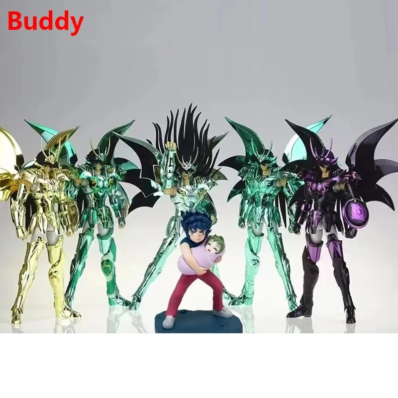 Модель JM.MST Saint Seiya Myth Cloth EXM/EX Dragon Shiryu God V4 с Ikki Baby Shun Knights of The Zodiac Фигурка в наличии