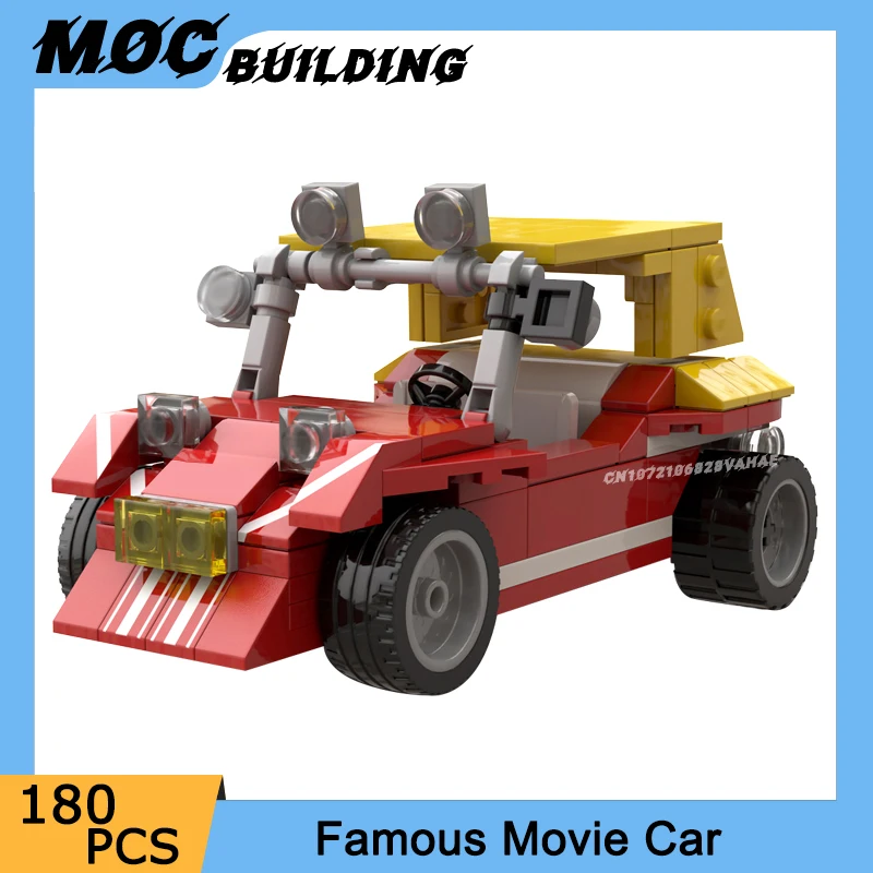 

MOC классическая серия фильмов, модель автомобиля, строительные блоки, внедорожный автомобиль, игрушки, сделай сам, сборочные кирпичи, креативная коллекция грузовиков, рождественский подарок