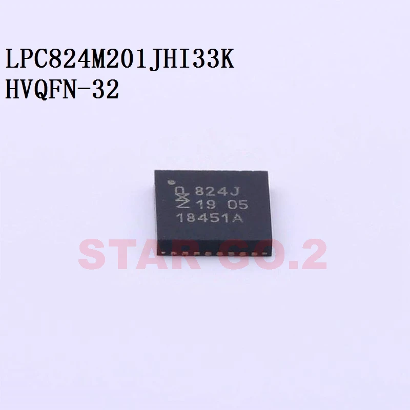 5PCSx LPC824M201JHI33K HVQFN-32  Microcontroller