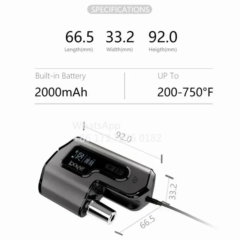 Lookah Q7 Portable Digital Temperature Controller,Chargeable