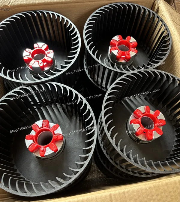 مضخة تفريغ تبديد الحرارة شفرة مروحة بلاستيكية اقتران ملحقات المكنسة مقاومة لدرجات الحرارة العالية