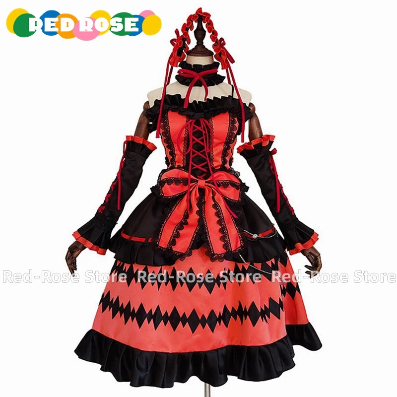 

Anime Date A Live Tokisaki Kurumi Cosplay Costume Any Size