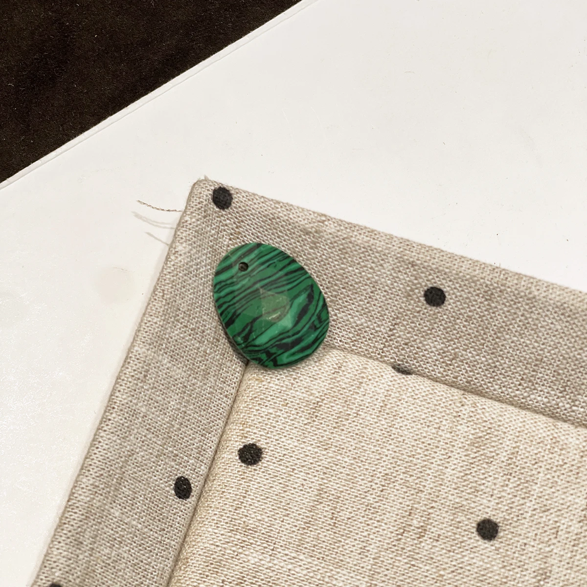 DIY Facettierter Anhänger aus Naturstein, Grüner Aventurin-Anhänger 16x21mm für Schmuckherstellung, DIY-Halsketten, Ketten, Ohrringe, Zubehör – Detail 3