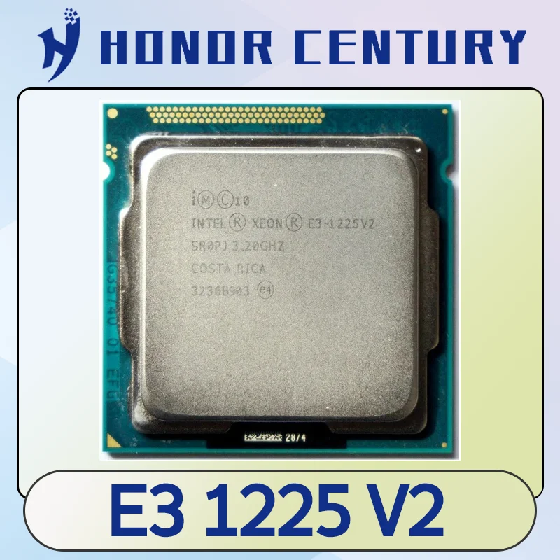 

used Xeon E3 1225 V2 Quad Core CPU Processor 3.2GHz LGA 1155