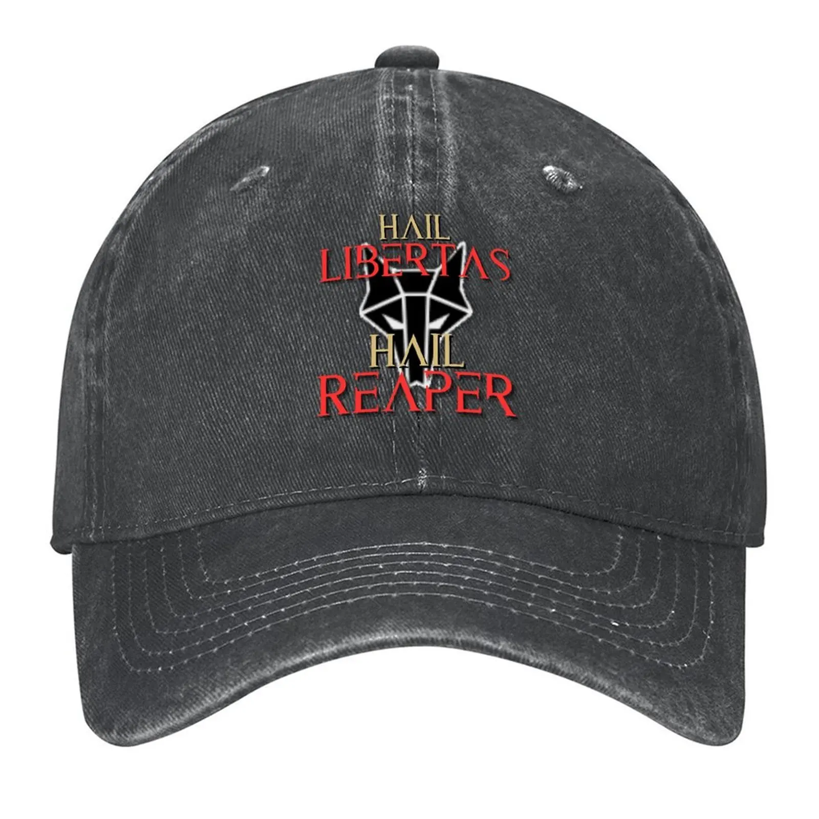 

Hail Libertas Hail Reaper Howler Red Rising Inspired Baseball Cap Anime Hat Luxury Hat Golf Trucker Hat Designer Man Women's