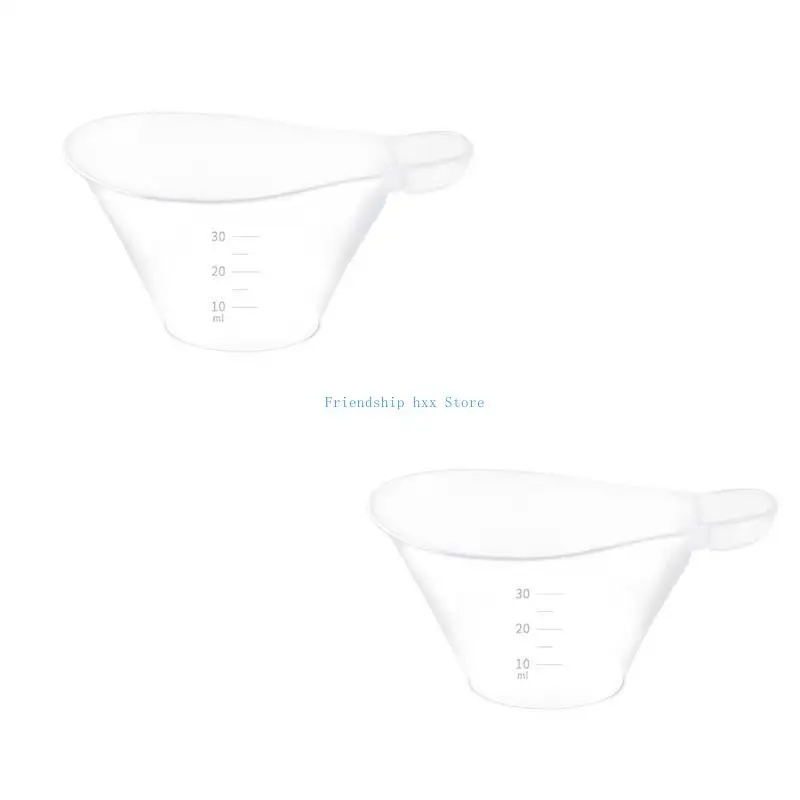 

F1CB 2pcs Practical Newborn Feeding Cup Set Must-Have Prevent Choking During Feeding