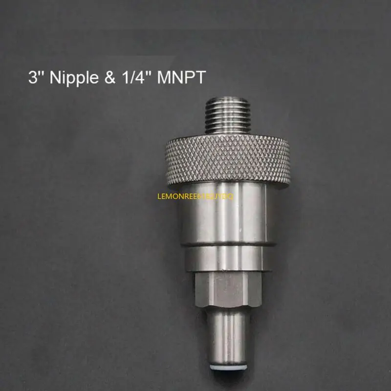 M7DF Adaptador gás industrial pressão M7DF Textura metal perfeita para combate a incêndios e exploração ar