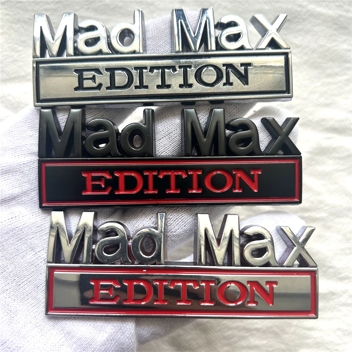 

Металлический логотип автомобиля MAD MAX EDITION, подходит для багажника кузова, хвоста, наклейка на автомобиль, декоративные аксессуары