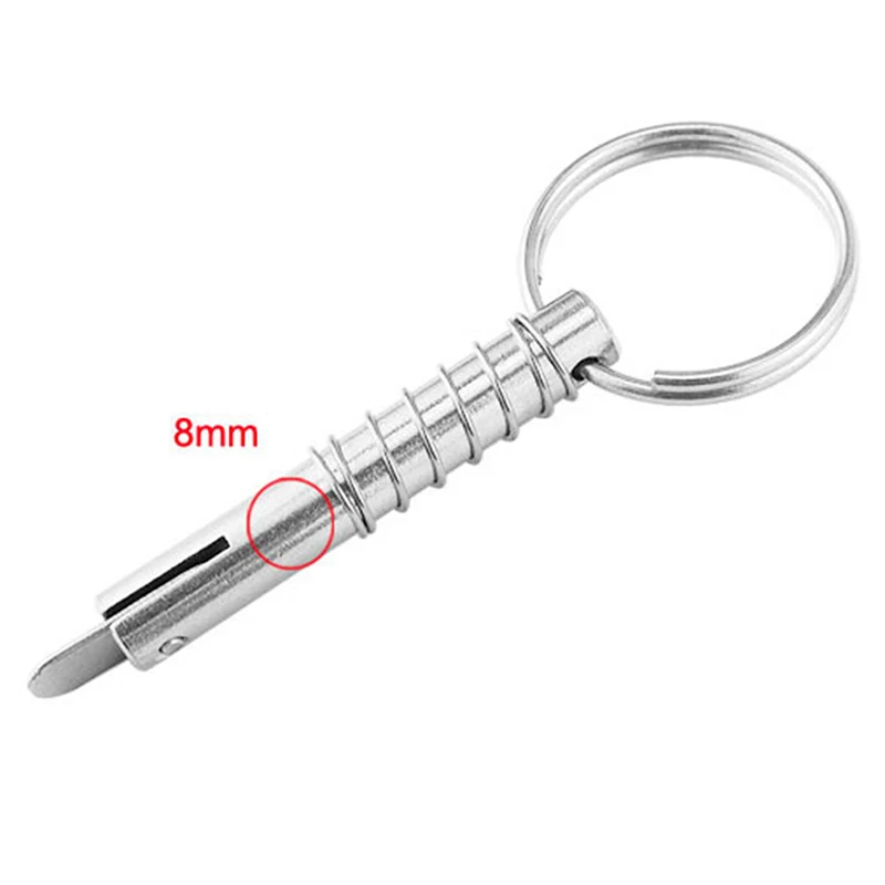 8mm BSET MATEL Marine Grade 316 Stainless Steel Quick Release Pin for Boat Bimini Top Deck Hinge Marine hardware Boa