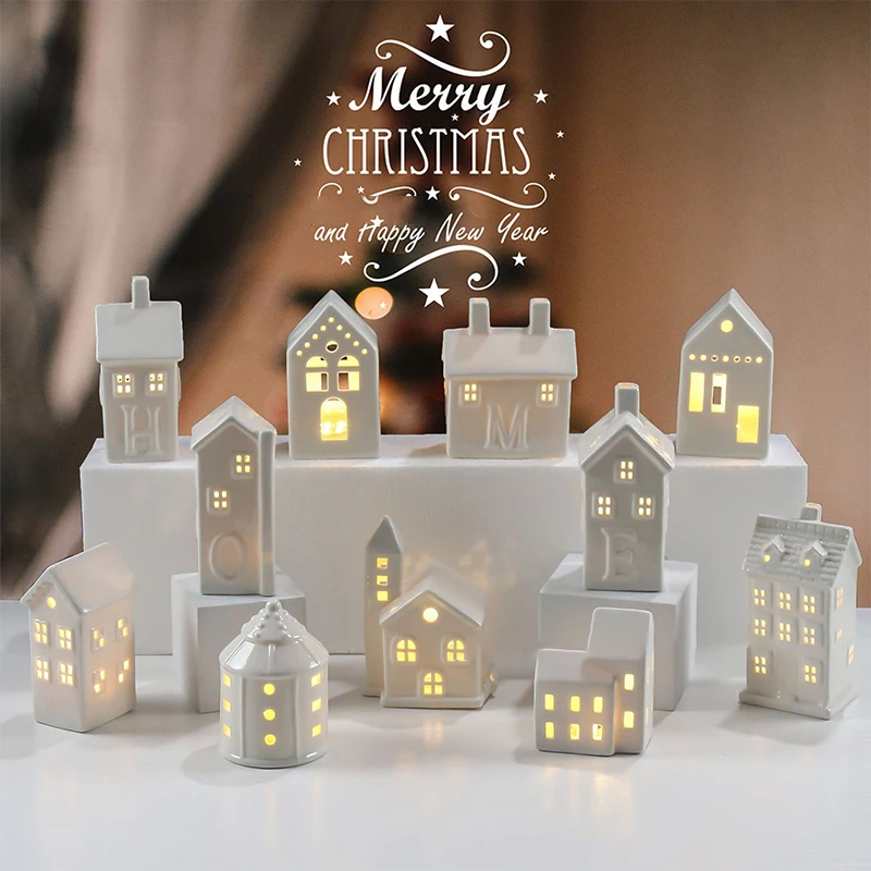 Ceramic Tealight Candle Holder Housewarming Gift - Home Bedroom Decorative Candle Burner for Relaxing Atmosphere