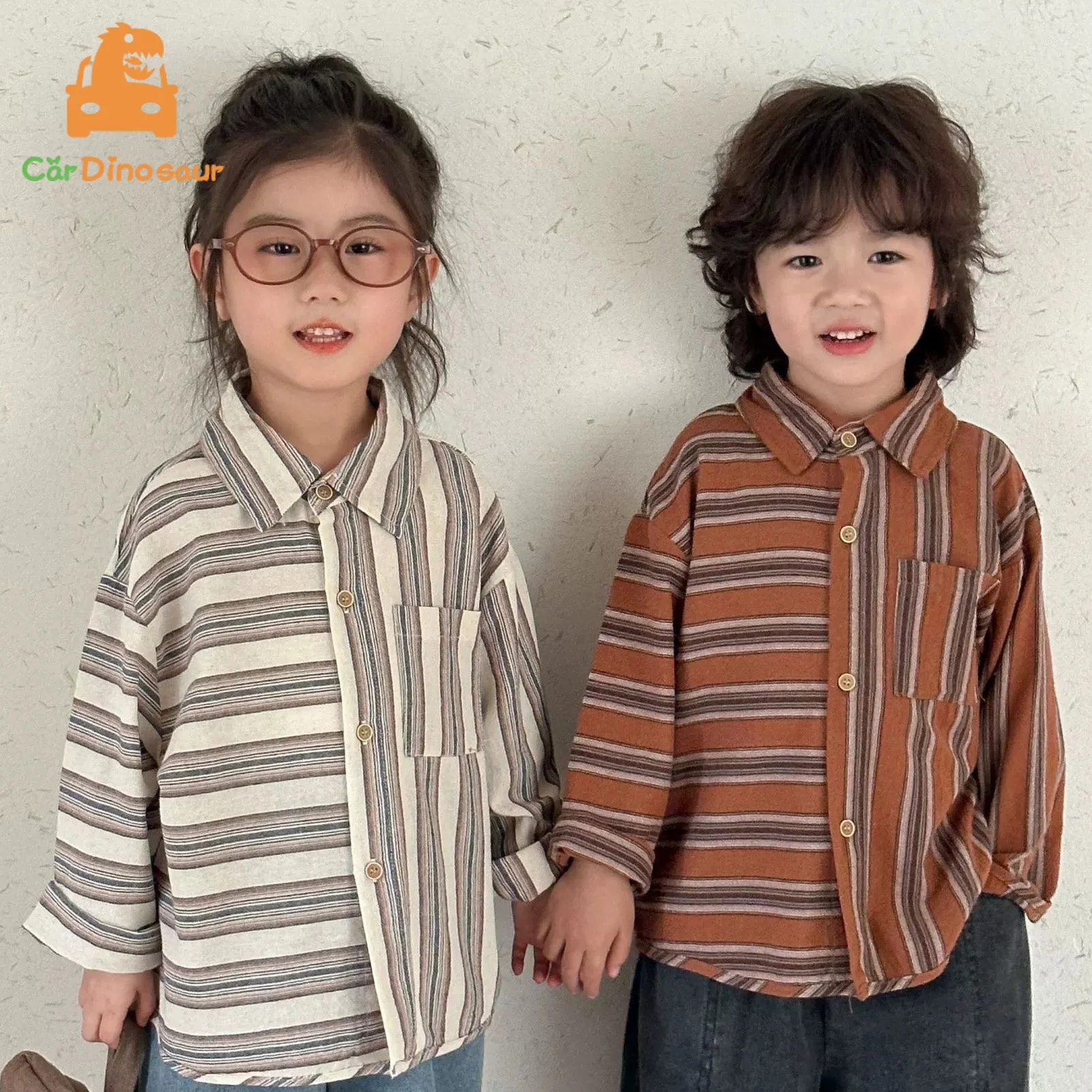 2025 ربيع الخريف 1 2 3 4 6 8 10 12 سنة الأطفال القطن الناعم بلون طويل الأكمام مدرسة أطفال طفلة الصبي بلوزة قميص #1