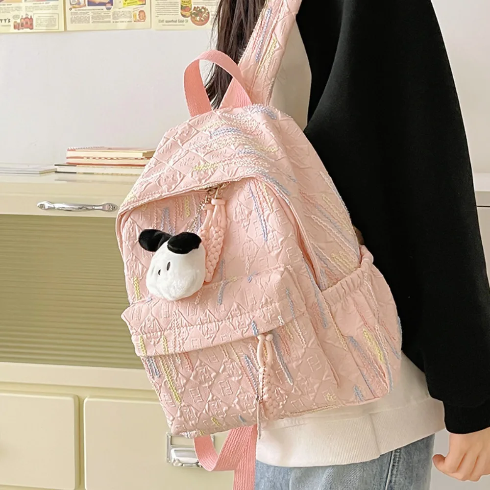 

New Schoolbag Women Backpack Large Capacity Nylon Travel Bag Adjustable Girls Bookbag Outdoor