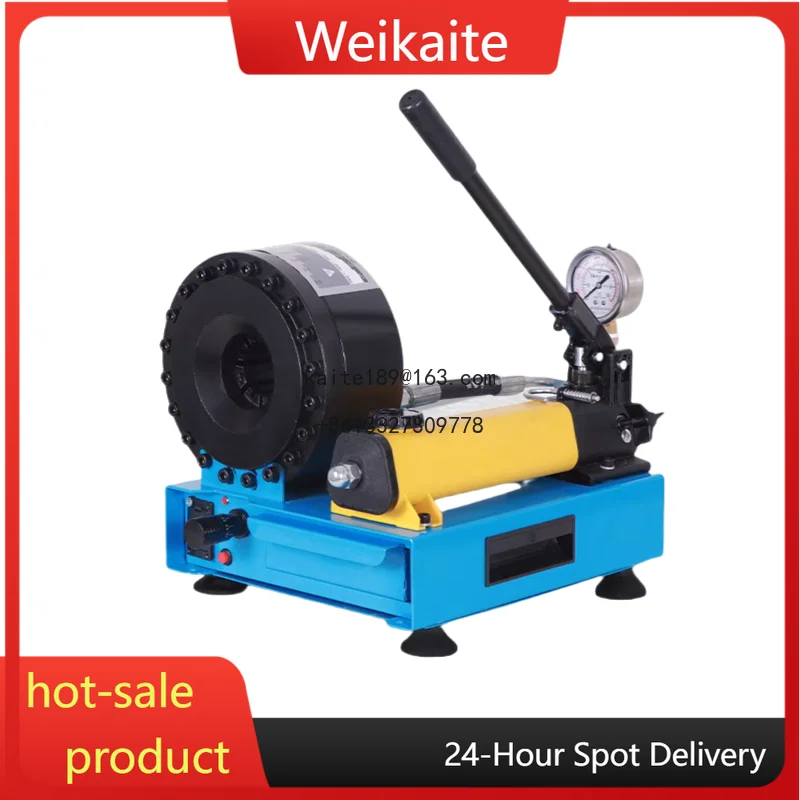 

6-25mm 1/4-1inch Hydraulic Pipe Manual Hand Pressing Machine Braided Hose Crimping Machine