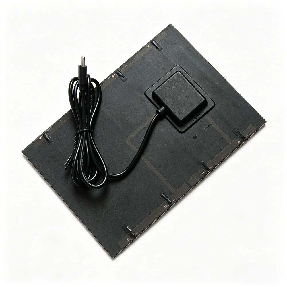 6W 5V Solar Panel Charger Type-C Output Solar Power Bank for Mobile Phone Security Camera Courtyard Streetlighs