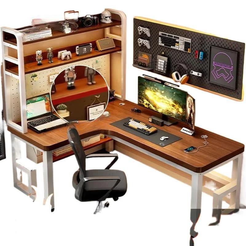 

Solid wood computer desk Desktop simple modern table Home Nordic office E-sports work Student writing