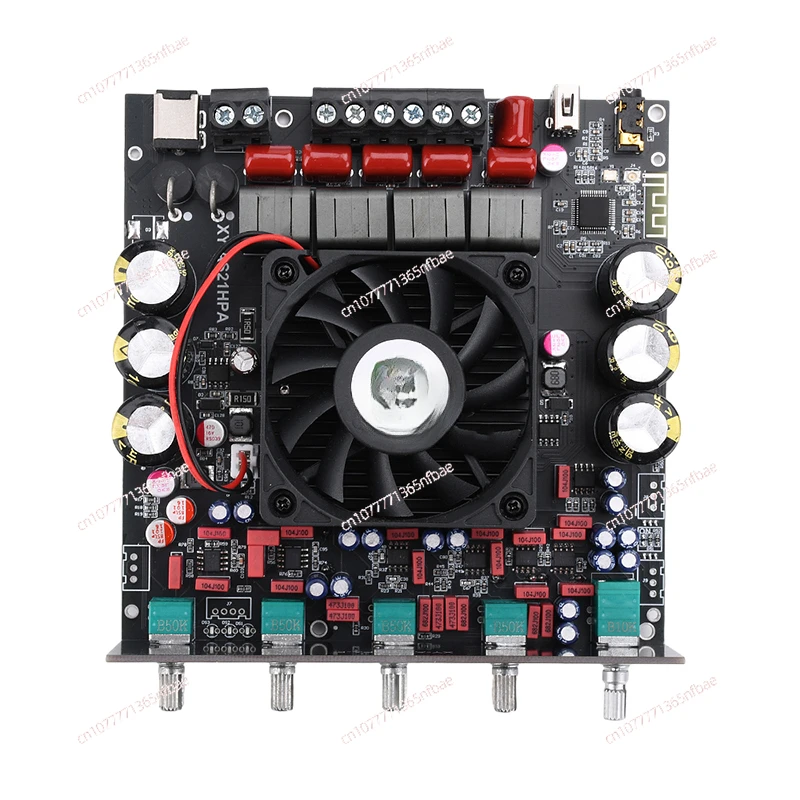 Bluetooth Digital Power Amplifier Board High Power 2.1 Channel Heavy Bass 300W * 2 + 600W Imported Chip