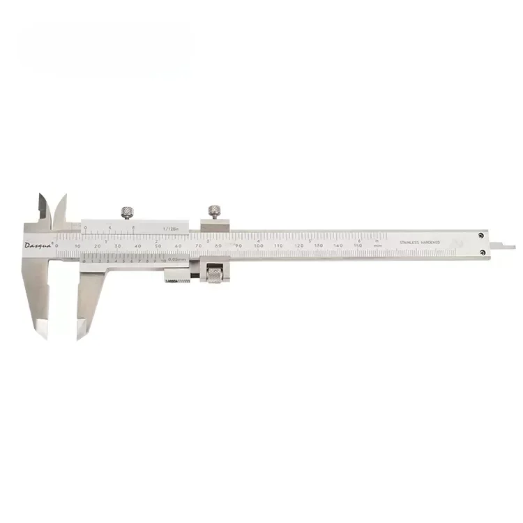 

l # For Dasqua 0-150mm Pie De Rey 0-200mm 0-300mm Analog Vernier Caliper 0-6" Calibrador a Vernier Fine Adjustment Measuring Too