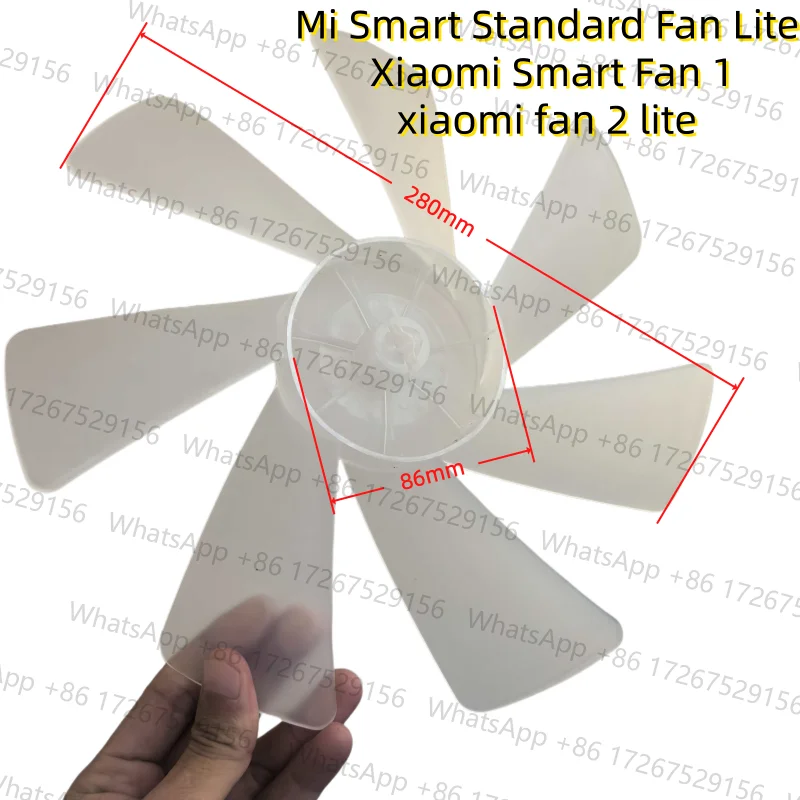 Original new electric fan plastic blades for xiaomi fan 2 lite / Xiaomi Smart Fan 1 / Mi Smart Standard Fan Lite replacement