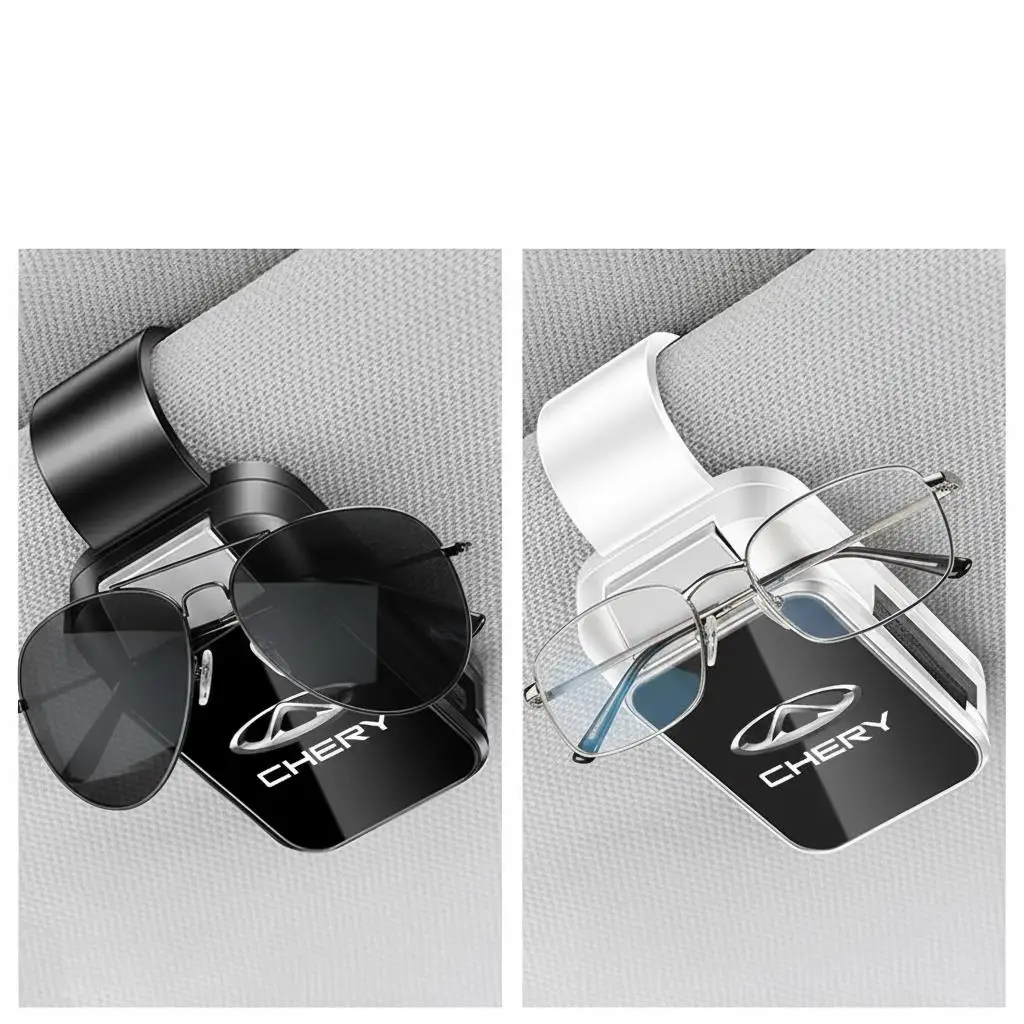 

Car Sunglasses Holder Clip for Chery TIGGO 3 4 5 7 pro 8Pro Max MVM X22 DR3 Amulet Fora Fulwin Vehicle Sunshade Mount Accessory