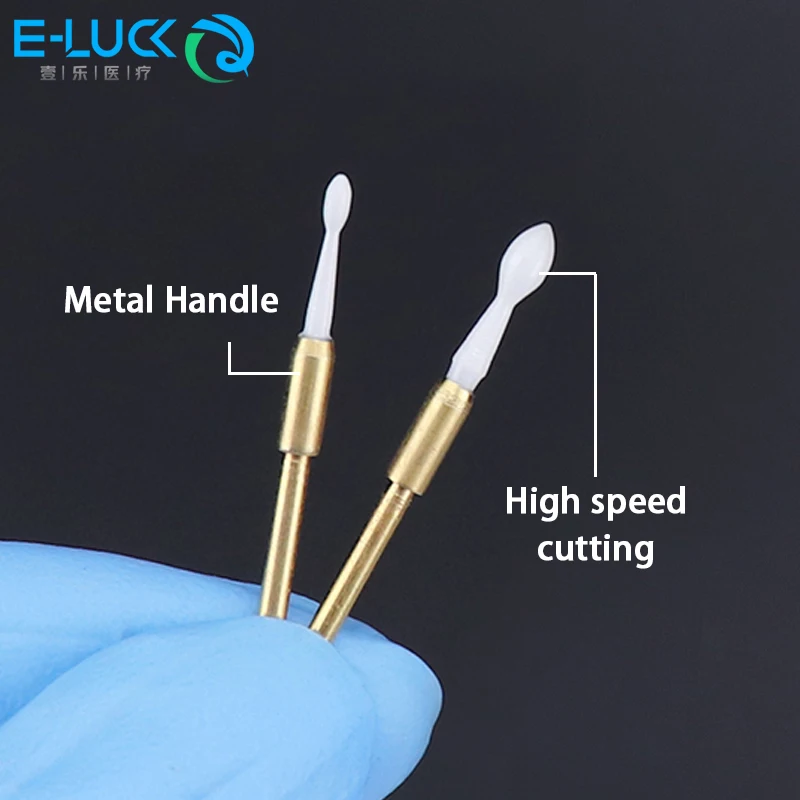 1Pc 歯科用ソフトトリマーバーセラミック軟組織歯肉口腔歯科材料製品用
