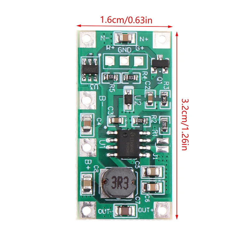 DC 5 V 1A UPS Ononderbroken Voedingsmodule 3.7 V Polymeer 18650 Lithiumbatterij Step Up Reverse Overspanning Voedingskaart