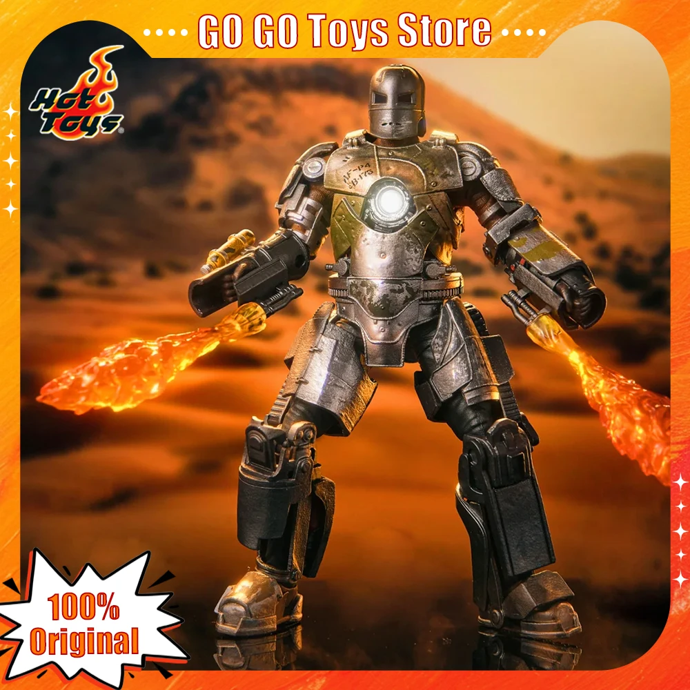 

[В наличии] Горячие игрушки Marvel Фигурка MMS605 HT Железный человек MARK1 1/6 Аниме Фигурка Совместная подвижная модель Коллекция игрушек в подарок