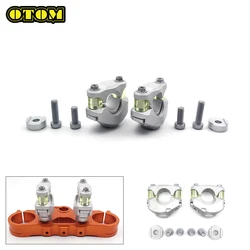 Motorcycle For KTM HUSQVARNA GASGAS 28MM PHDS Handlebar Mounts Clamp Handle Bar Riser Adapter SX125 EXC250 TC300 FE350 MCF450 EC