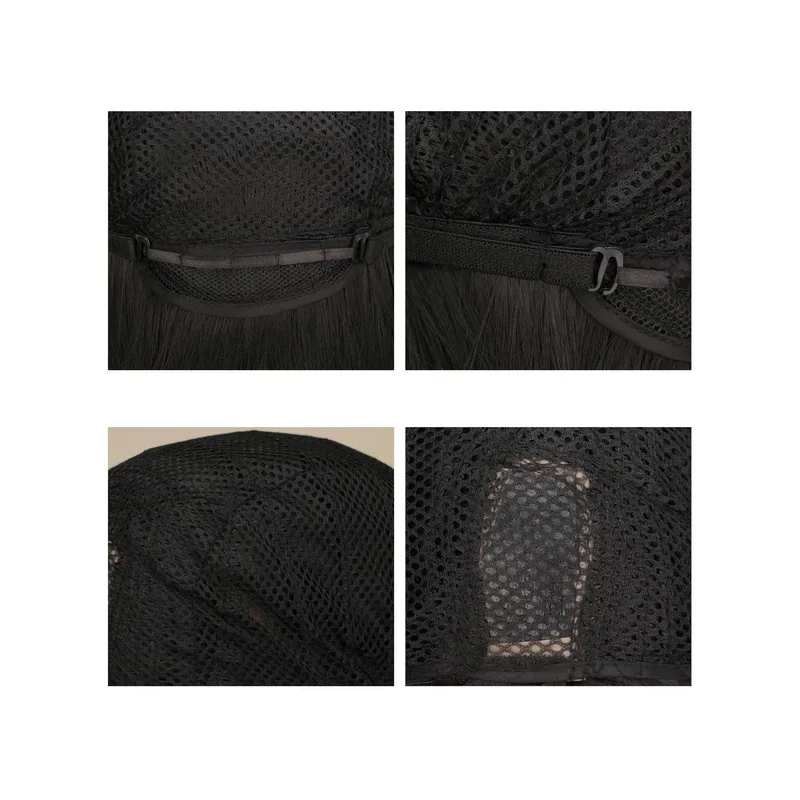 SN55Черный парик, женский парик Morticia Addams, ТВ Среда, косплей, семья Аддамс, черные длинные волосы, синтетические, высокая термостойкость @ 54WE