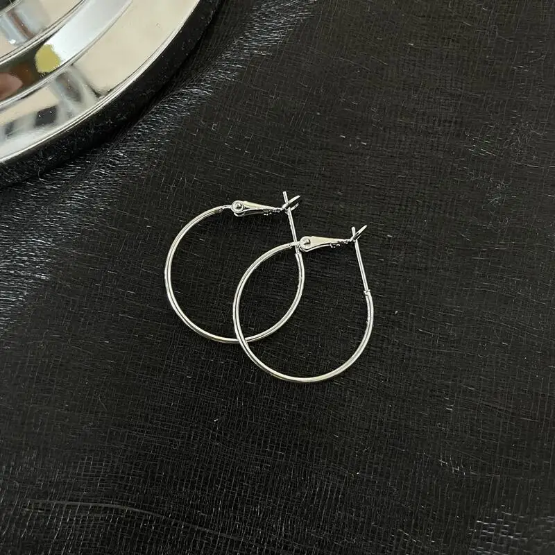 Plain Hoop Earrings…