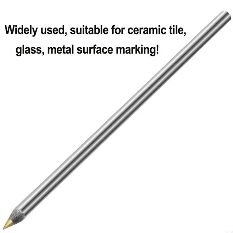 A2UD Metallmarker Stiftholz Schneidmarker Glasfliesenschneider Carbid Marker hart