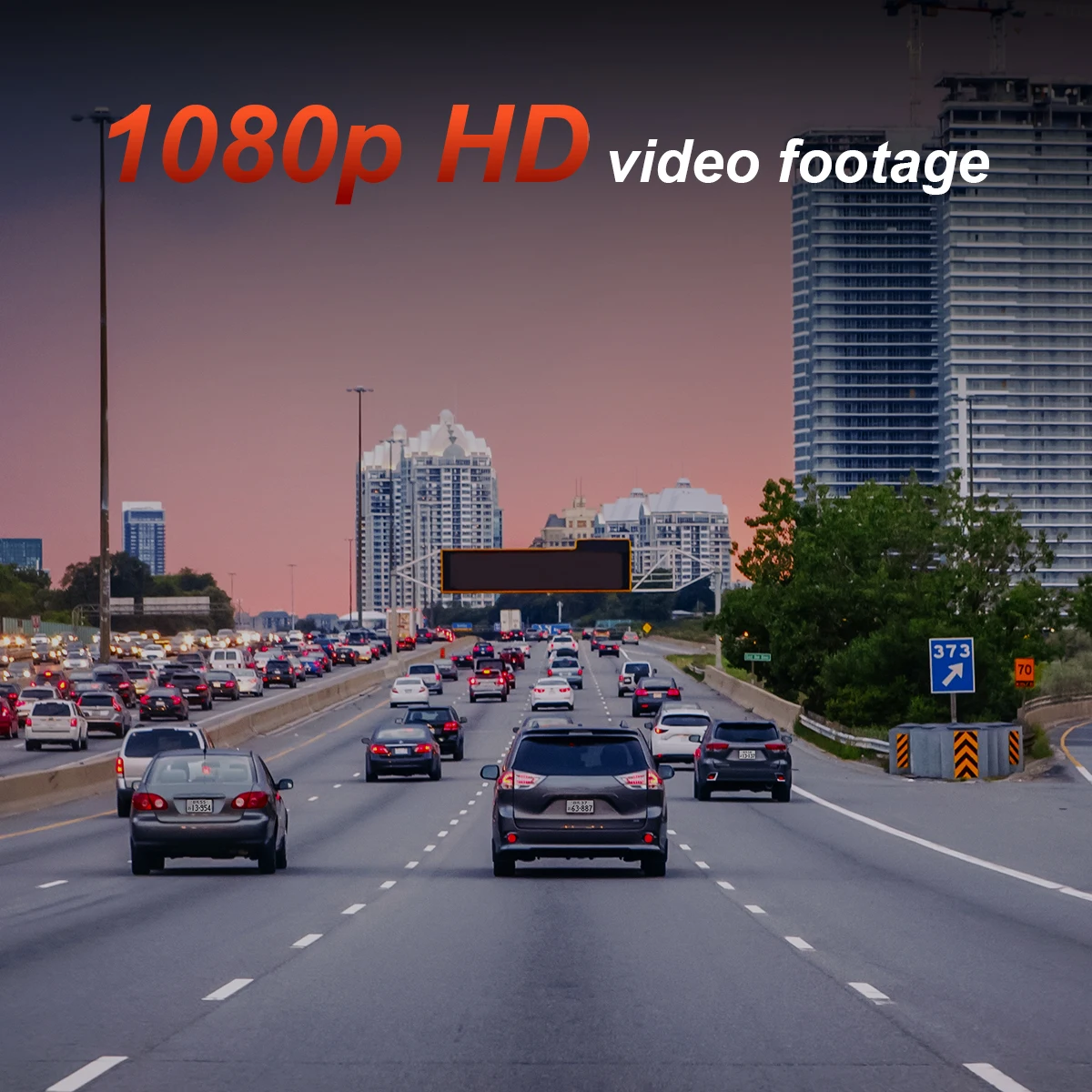 AKEEYO 1080p Dash Cam 120° Wifi G-Sensor Emergency Record Loop Record Type C Car Dvr Black Single Car Camera Recorder
