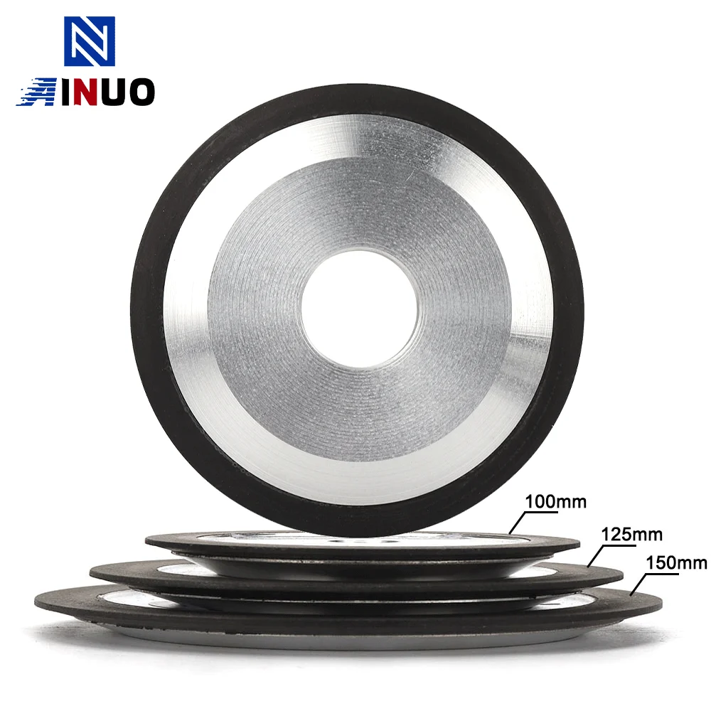 

100/125/150mm Diamond Grinding Wheel Disc Resin Grinding Disc for Tungsten Steel Milling Cutter Grinding Saw Disc Sharpening