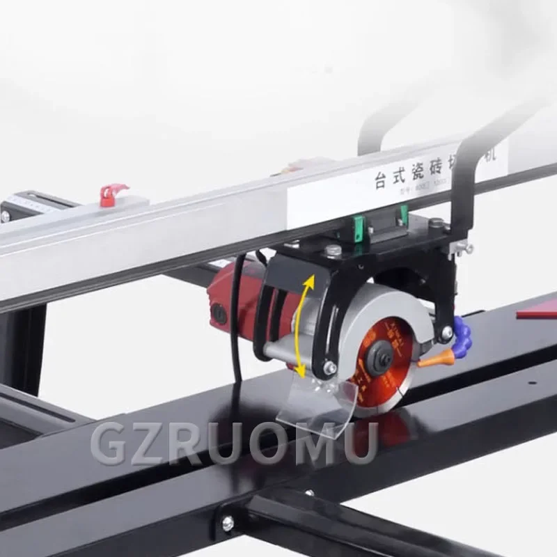 Laser Infrared Tile Cutting Machine 800MM Tiles Push Knife High Precision Manual Floor Wall Tile Cutter 0-30MM