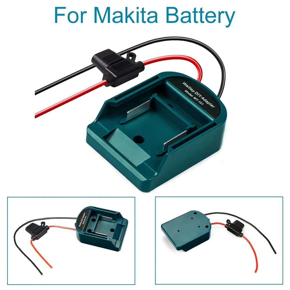 Convertitore adattatore batteria esterna per batteria MT Makita 14V/18V cassetta degli attrezzi elettrici fai da te mod Plug kit di accessori estensione elettrica