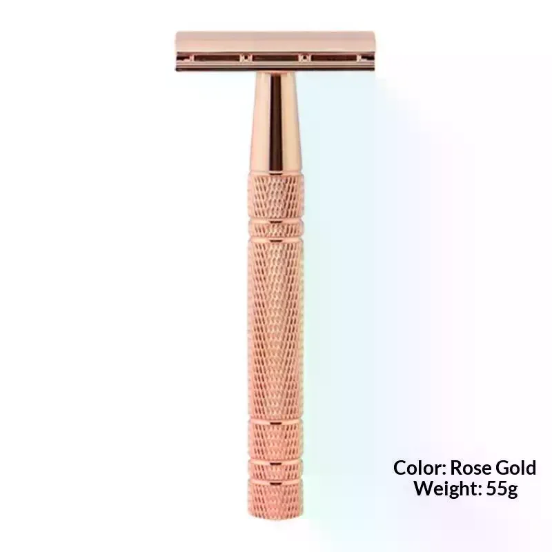Reusable Eco Friendly Double Edge Safety Razor For Men Women Daily Shaving Hair Removal Personal Care Tools - view 3