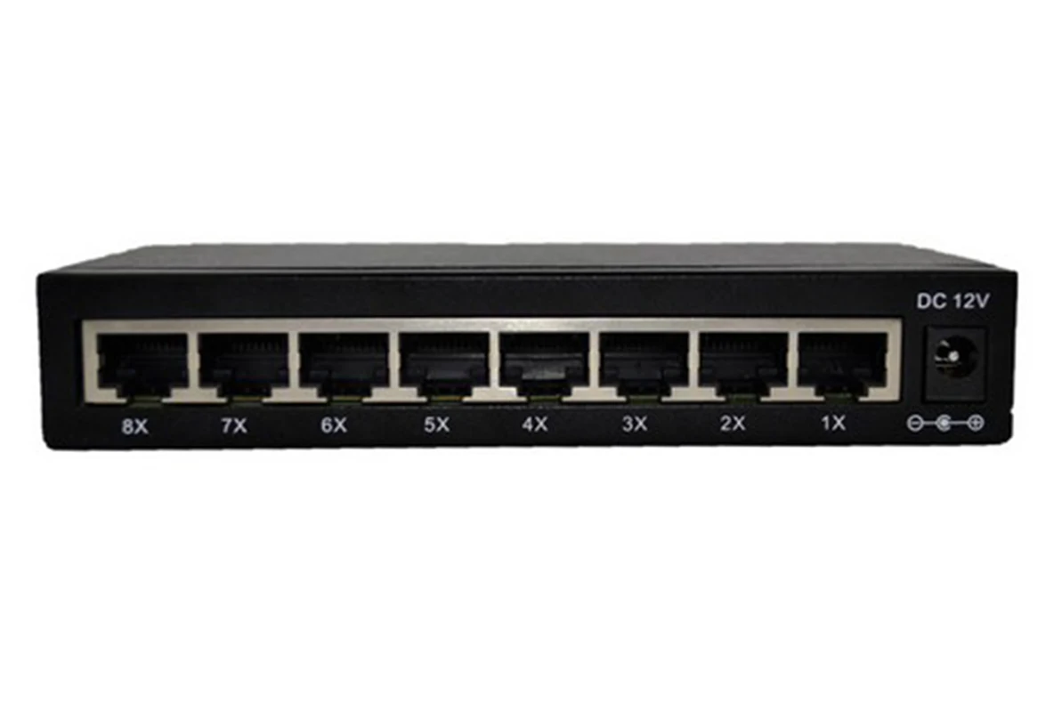 NEW high performance Smart Gigabit Switch 8 Port 10 100 1000Base Gigabit Ethernet