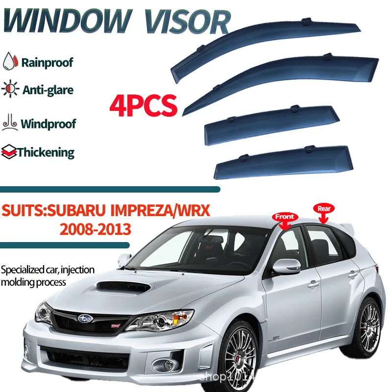 

Suitable for Subaru Impreza hatchback windows, weather shields, spoilers, Impreza Window visors, auto accessories