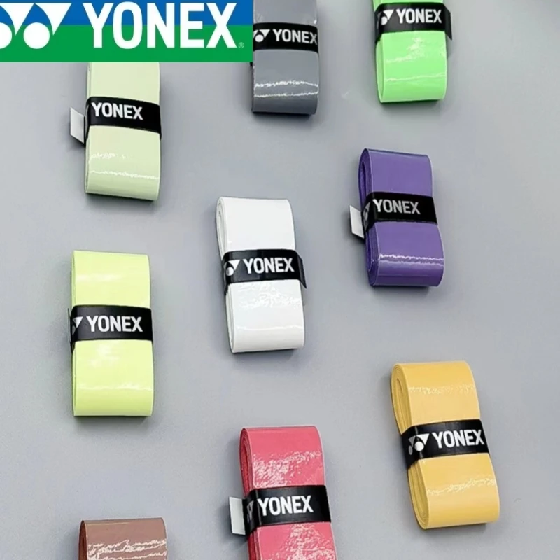 

YONEX-Empuñaduras De Raqueta De Tenis Antideslizantes, Agarre De Pesca, Sensación Seca, envoltura De Raquetas, Pegamento De homb