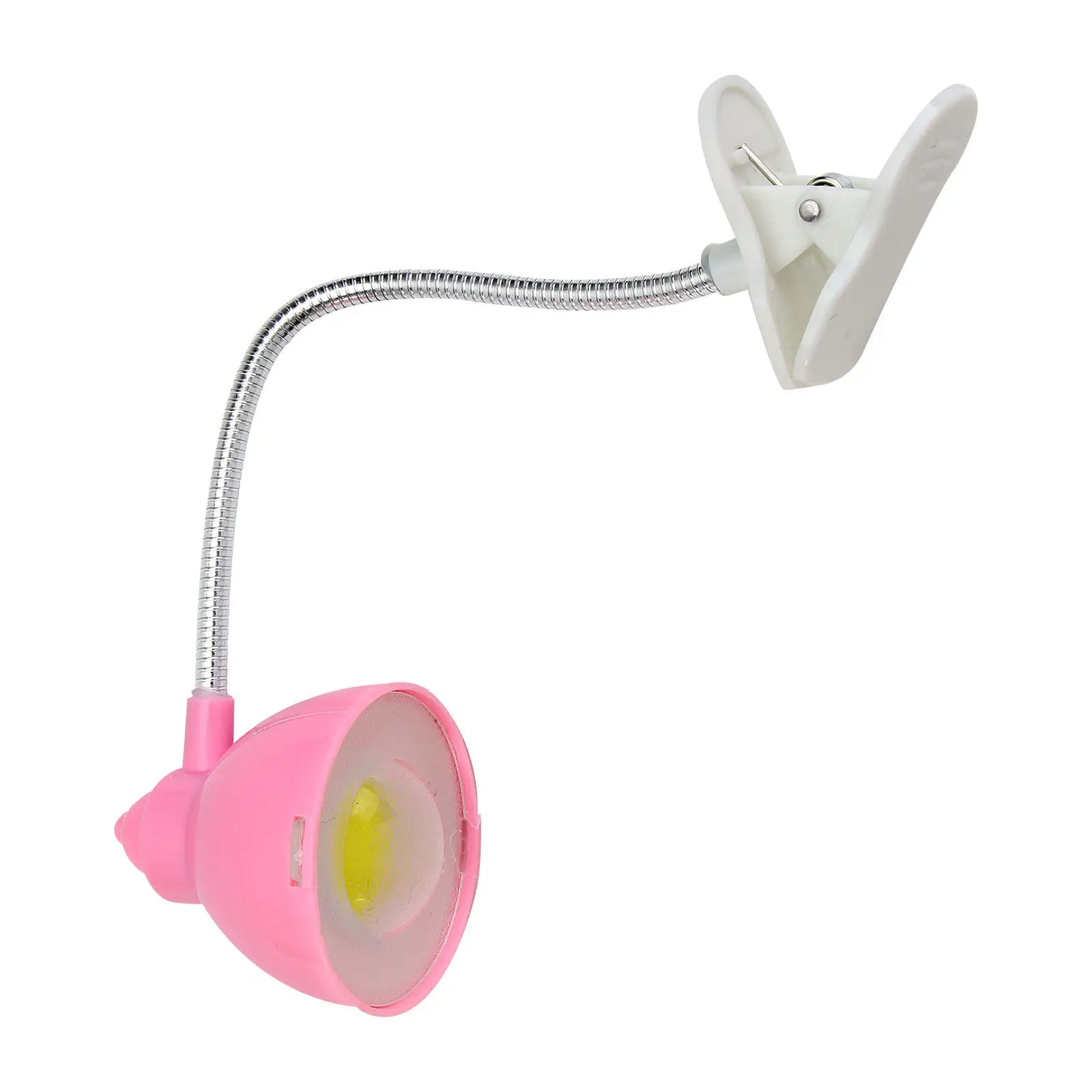 Portable LED Clip Desk Light Eye Protection Study Lamp with Adjustable Flexible Neck for Students Bed Reading Night Work